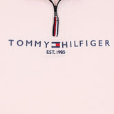 TOMMY PREMIUM SELF EMB ZIP-UP POLO SHIRT (PINK)